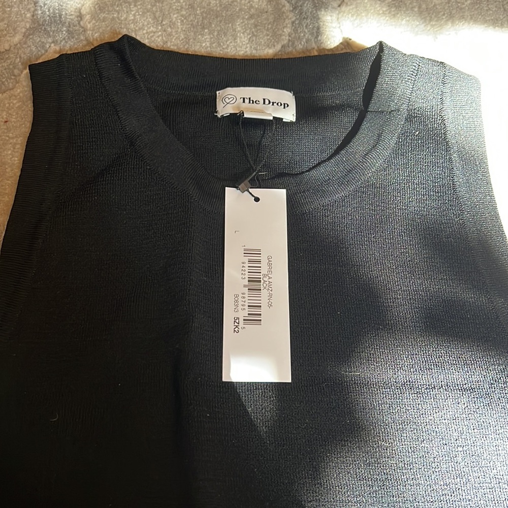 Black knit dress - Picture 2 of 3